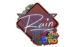 Sticker | rain (Glitter) | Rio 2022