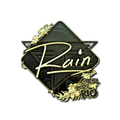 Sticker | rain (Gold) | Rio 2022 image 120x120