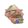 Sticker | rain (Holo) | Rio 2022 image 120x120