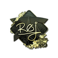 Sticker | roeJ (Gold) | Rio 2022 image 120x120