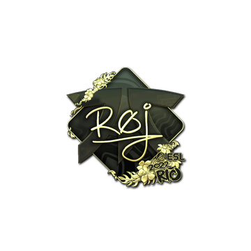 Sticker | roeJ (Gold) | Rio 2022 image 360x360