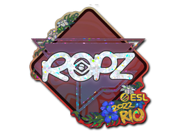 Adesivo | ropz (Purpurinado) | Rio 2022