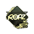 Sticker | ropz (Gold) | Rio 2022 image 120x120