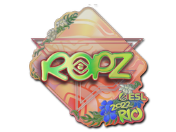 สติกเกอร์ | ropz (โฮโล) | Rio 2022