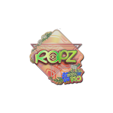 Sticker | ropz (Holo) | Rio 2022 image 360x360