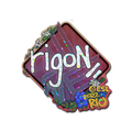 Sticker | rigoN (Glitter) | Rio 2022 image 120x120