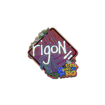 Sticker | rigoN (Glitter) | Rio 2022 image 360x360