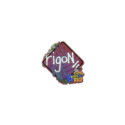 Sticker | rigoN (Glitter) | Rio 2022