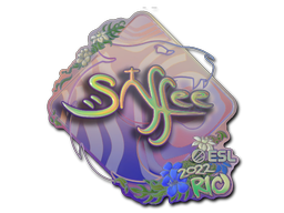 Klistremerke | saffee (holo) | Rio 2022