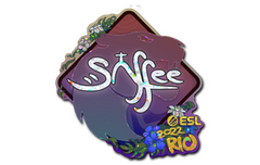 Sticker | saffee (Glitter) | Rio 2022