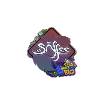 Sticker | saffee (Glitter) | Rio 2022 image 360x360