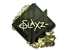 Autocolante | slaxz- (Gold) | Rio 2022