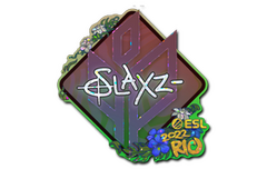 Sticker | slaxz- (Glitter) | Rio 2022