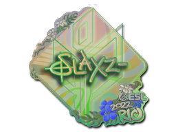 Sticker | slaxz- (Holo) | Rio 2022