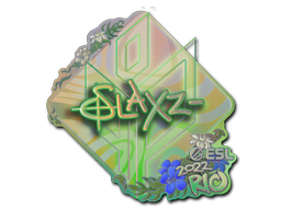 Klistremerke | slaxz- (holo) | Rio 2022