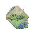 Sticker | slaxz- (Holo) | Rio 2022 image 120x120