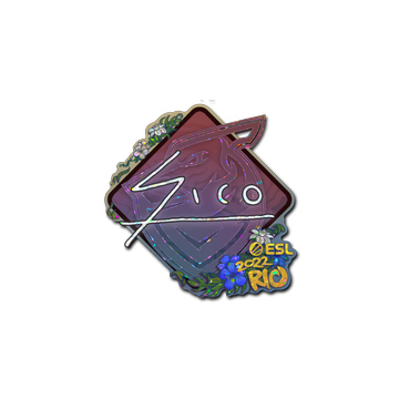 Sticker | Sico (Glitter) | Rio 2022 image 360x360