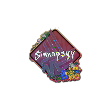 Sticker | sinnopsyy (Glitter) | Rio 2022 image 360x360