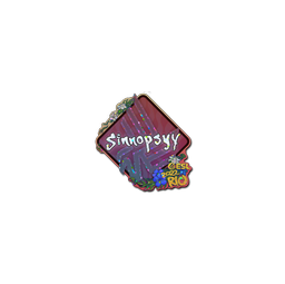 Sticker | sinnopsyy (Glitter) | Rio 2022