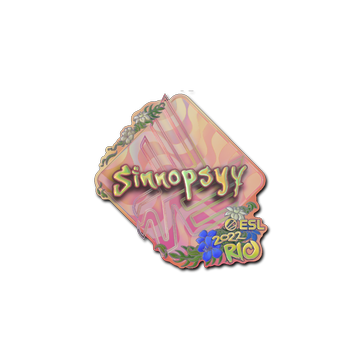 Sticker | sinnopsyy (Holo) | Rio 2022 image 360x360