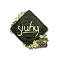 Sticker | siuhy (Gold) | Rio 2022 image 120x120