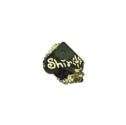 Sticker | sh1ro (Gold) | Rio 2022