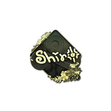 Sticker | sh1ro (Gold) | Rio 2022 image 360x360