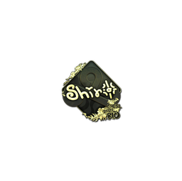 Sticker | sh1ro (Gold) | Rio 2022