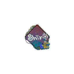Sticker | sh1ro (Glitter) | Rio 2022