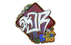 Sticker | sk0R (Glitter) | Rio 2022