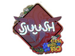 Autocolante | sjuush (Glitter) | Rio 2022