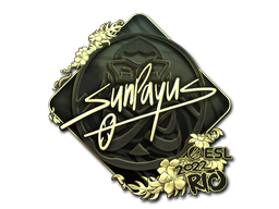 Sticker | SunPayus (Gold) | Rio 2022