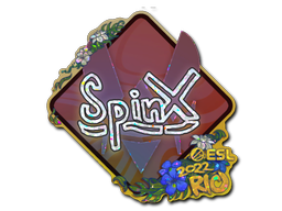 Sticker | Spinx (Glitter) | Rio 2022