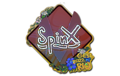 Sticker | Spinx (Glitter) | Rio 2022