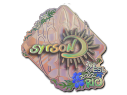 สติกเกอร์ | syrsoN (โฮโล) | Rio 2022