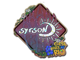 Sticker | syrsoN (Glitter) | Rio 2022