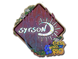 สติกเกอร์ | syrsoN (ระยิบระยับ) | Rio 2022