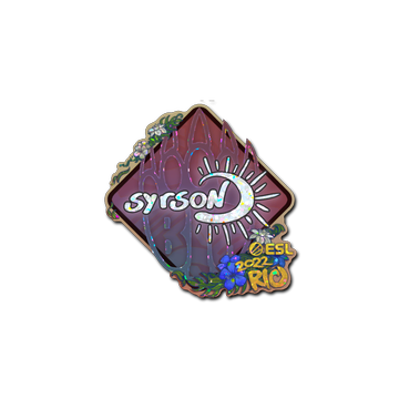 Sticker | syrsoN (Glitter) | Rio 2022 image 360x360