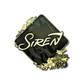 Sticker | S1ren (Gold) | Rio 2022 image 120x120