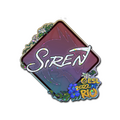 Sticker | S1ren (Glitter) | Rio 2022 image 120x120