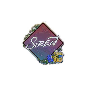 Sticker | S1ren (Glitter) | Rio 2022 image 360x360