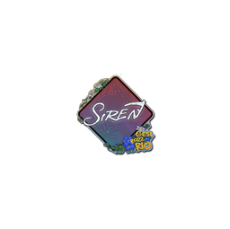 Sticker | S1ren (Glitter) | Rio 2022