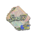 Sticker | S1ren (Holo) | Rio 2022 image 120x120