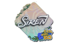Sticker | S1ren | Rio 2022