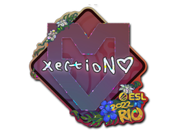 스티커 | xertioN(반짝이) | 리우데자네이루 2022