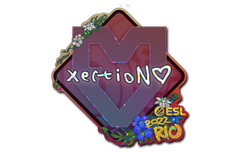 Sticker | xertioN (Glitter) | Rio 2022