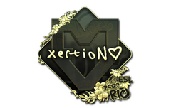 Sticker | xertioN (Gold) | Rio 2022