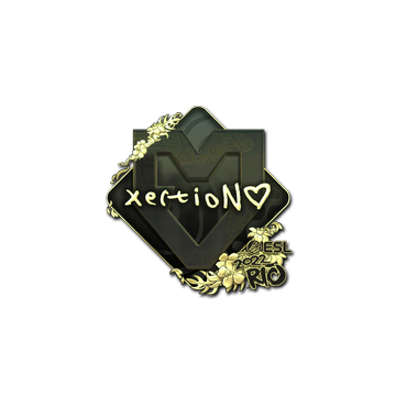 Sticker | xertioN (Gold) | Rio 2022 image 360x360