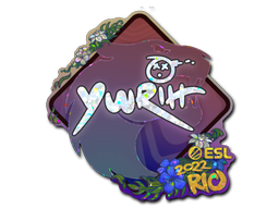 Adesivo | yuurih (Purpurinado) | Rio 2022