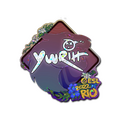 Sticker | yuurih (Glitter) | Rio 2022 image 120x120